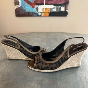 Vintage Fendi wedges